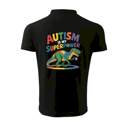Stojící Rex Autism is my superpower