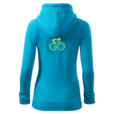 GO cyklista (fluo potisk)