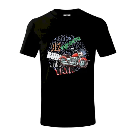 Až vyrostu budu jako táta - klasická motorka