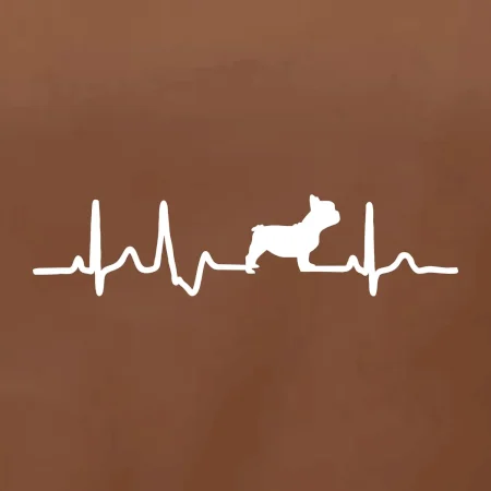 EKG Francouzský buldoček z boku