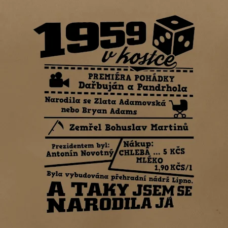 1959 v kostce