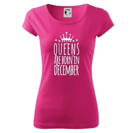 Queens are born in December