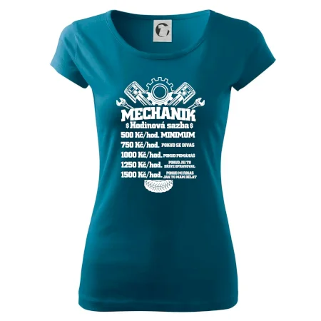 Mechanik - hodinová sazba