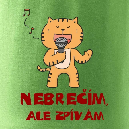 Nebrečím, ale zpívám