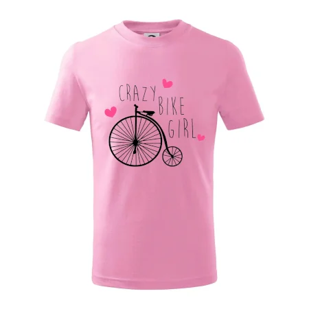 Crazy bike girl