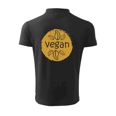 Vegan hnědá kruh