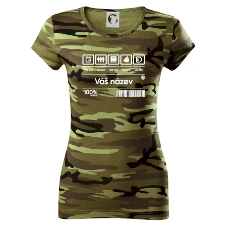 Čárový kód - Vlastní text
