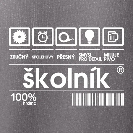 Čárový kód - Školník