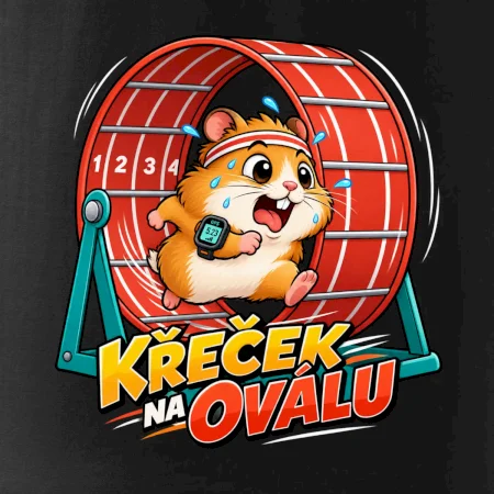 Běžecký křeček na oválu