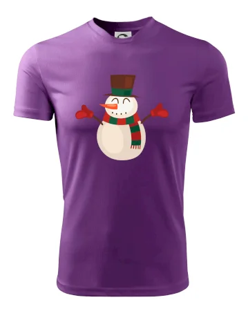 Vánoční sněhulák