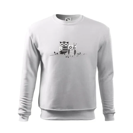 Dvě sovy abstraktní