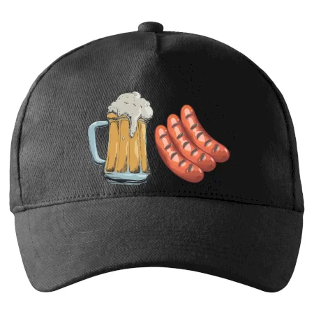 Pivo a klobása