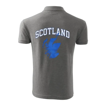 Scotland nápis s mapou