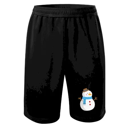 Sněhulák se šálou