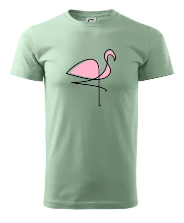 Plameňák na hubené noze