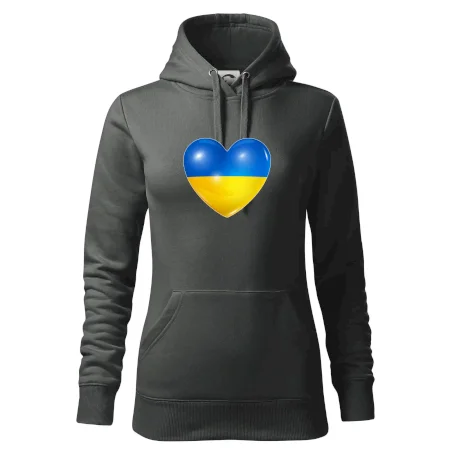 Ukrajina srdce vlajka