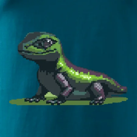 Leguán pixel