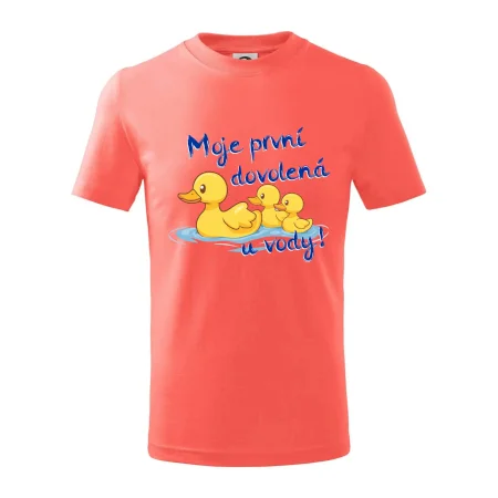 Moje první dovolená u vody - sourozenci