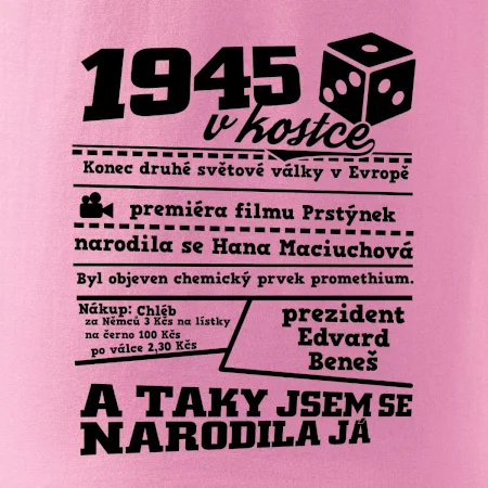 1945 v kostce