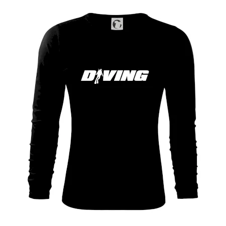 Diving nápis potápěč