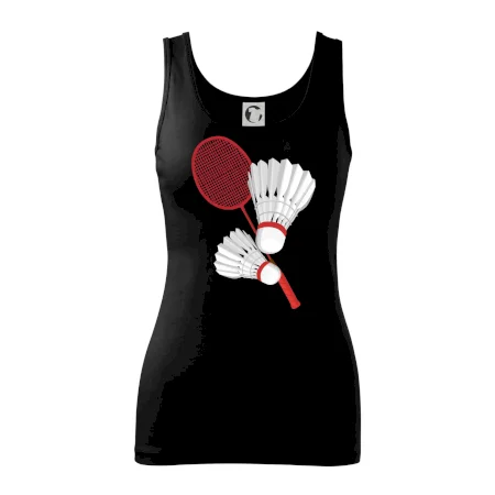 Badminton - pálka a košík