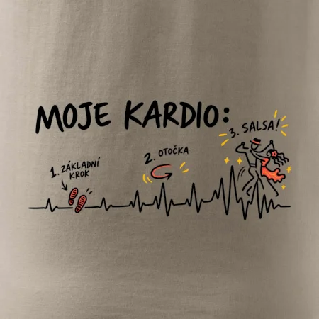 Moje kardio základní krok otočka salsa