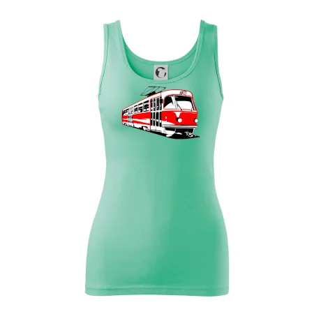 Tramvaj T3R barevná