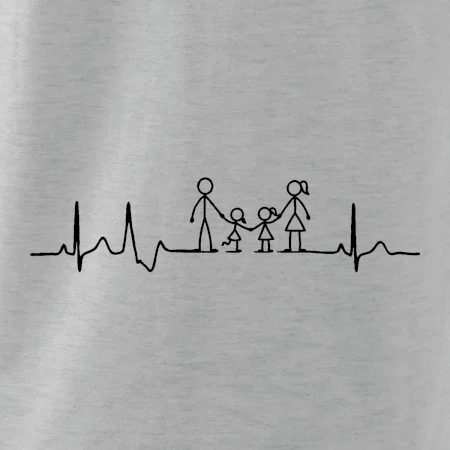 EKG rodina a dvě holky