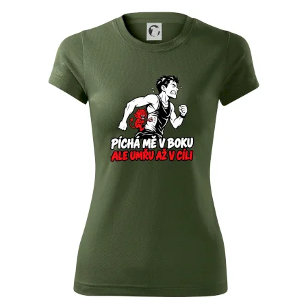 Běžec píchá mě v boku
