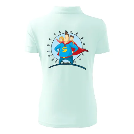 Táta superman - holka a kluk