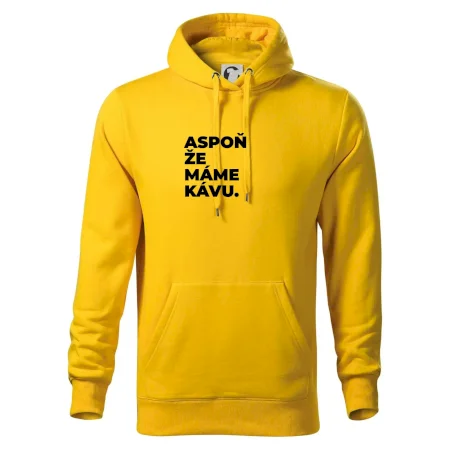 ASPOŇ ŽE MÁME KÁVU.