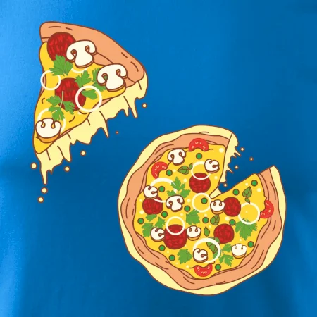 Pizza + Pizza kousek