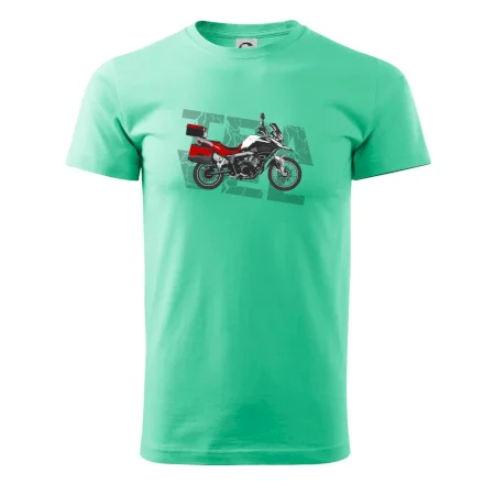 Cestovní enduro červená