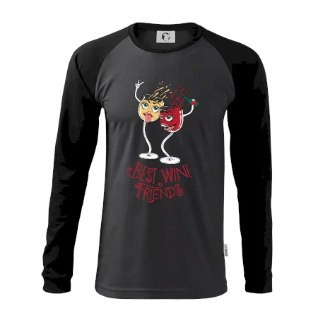 Best wine friends dancing (Pecka design)