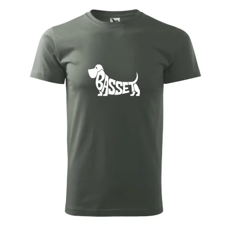 Basset nápis v těle