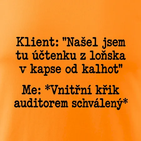 Klient a vnitřní auditorský křik