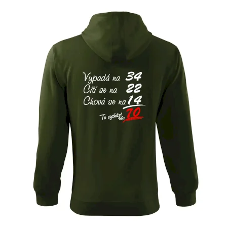 Vypadá, cítí se, chová se - 70 let