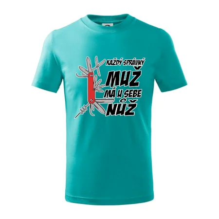 Každý správný muž, má u sebe nůž