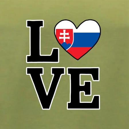Love Slovenská vlajka
