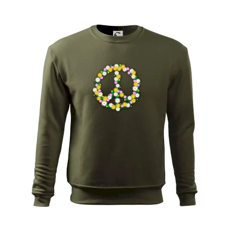 Peace symbol kopretiny