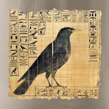 Egyptské hieroglyfy pták