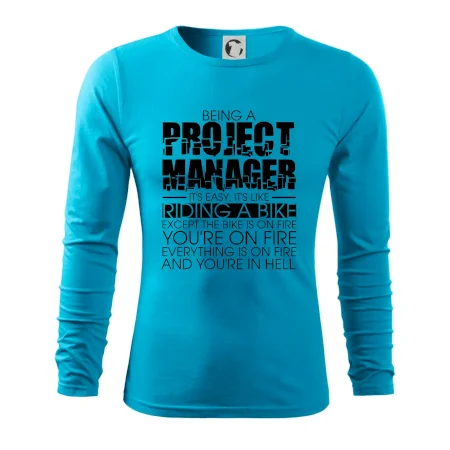 Being A Project Manager - bike