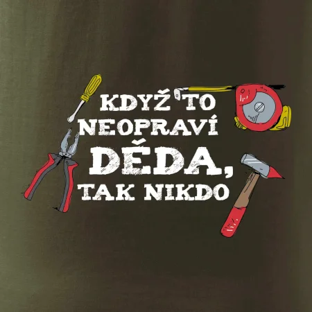 Když to neopraví děda, tak nikdo barevné