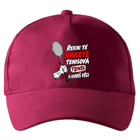 Badmintonová raketa není tenisová
