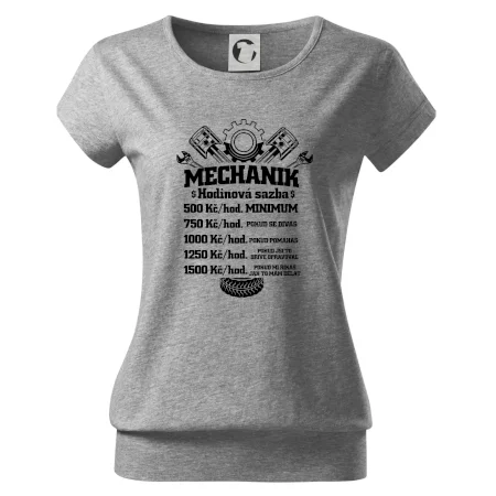 Mechanik - hodinová sazba