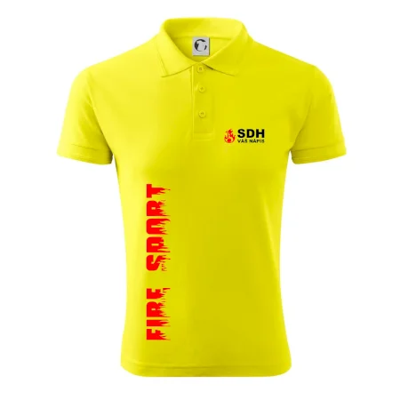 SDH nápis (oheň, firesport, název sboru - vlastní nápis)