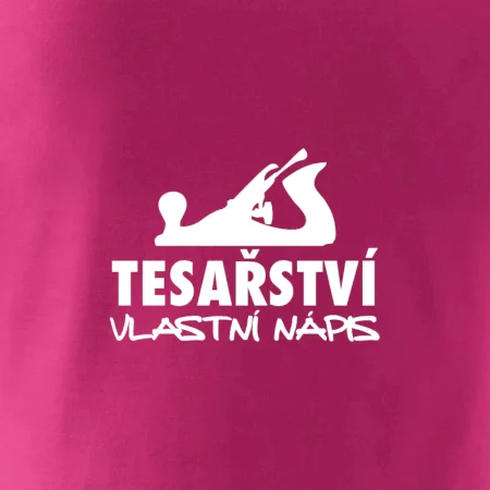Tesařství - hoblík (vlastní nápis)