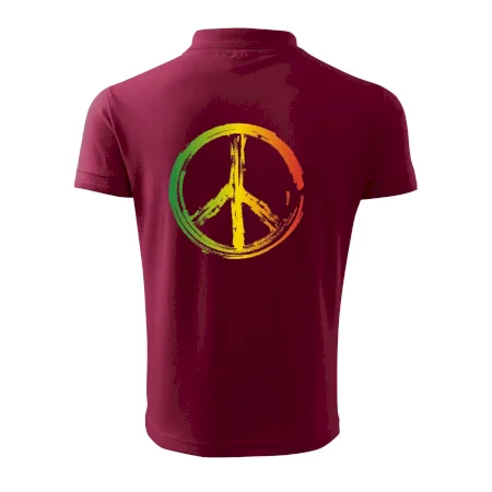 Peace symbol paint