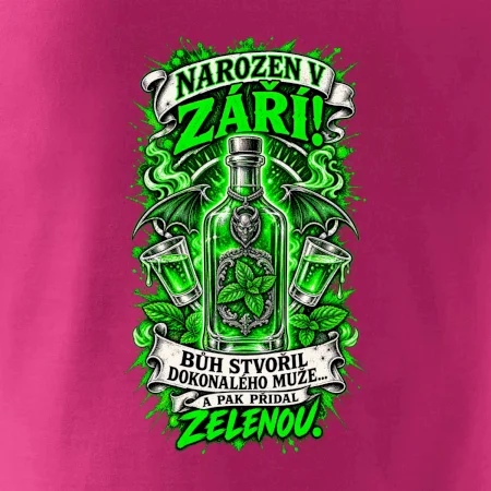 Narozen v září! Zelená