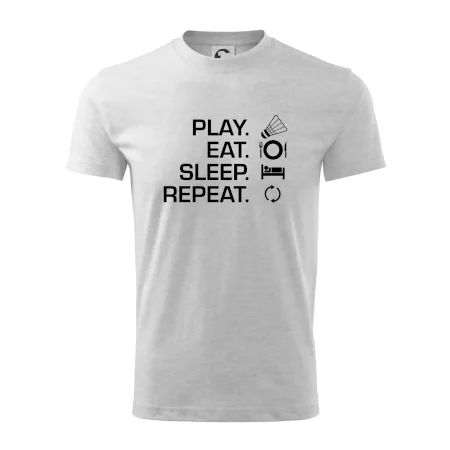 Play Eat Sleep Repeat badminton